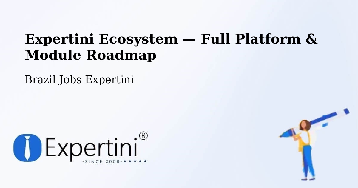 Expertini Ecosystem — Full Platform & Module Roadmap – Inhapim