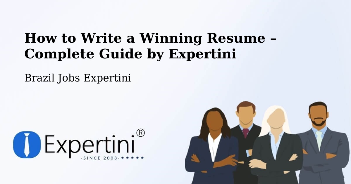 Resume Writing Guide for Job Seekers – Inhapim - Inhapim, Brazil Jobs Expertini