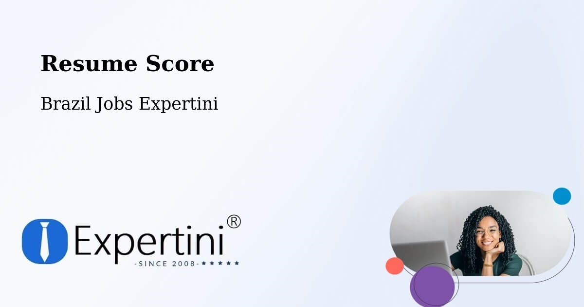Resume Score & Job Description Match Tool – Inhapim - Brazil Jobs Expertini